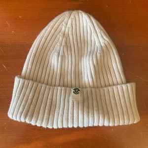 Cream Lululemon Knit Beanie